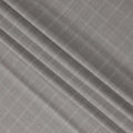Grey Premium Italian Blended Wool Suiting Fabric, 3.75 Mtrs with 150 Cms Width, Imported from Italy-D25443