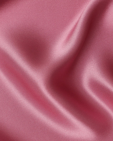Rose Mauve Premium Pure Silk Satin Fabric 110 Cms Width, Made in China-D25812