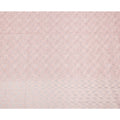 Blush Pink Geometric Motif with Subtle Shimmer Synthetic Cotton Fabric, 140 Cms, India-D25391
