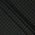 Black Beige Checked Blended Cotton Shirting Fabric Soft Woven Check Pattern Breathable Apparel Material 150 Cms Width Made in India-D27428 Regal Fabrics