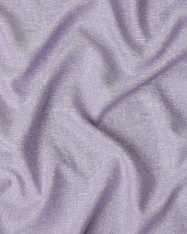 Light Mauve Pure Linen 60 Lea Fabric 150cm India