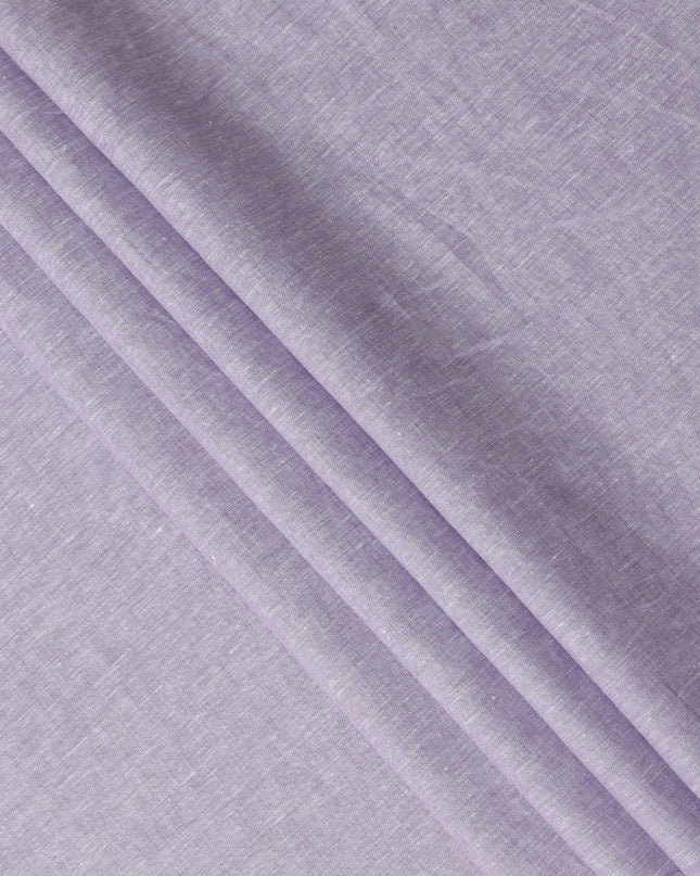 Light Mauve Pure Linen 60 Lea Fabric 150cm India