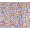 Purple Leaf Printed Viscose Crepe 110cm