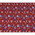 Red Floral Printed Viscose Crepe 110cm