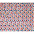 Pink Floral Jacquard Viscose Crepe 110cm