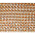 Beige Floral Jacquard Viscose Crepe 110cm