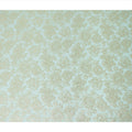 Mint Green Floral Silk Chiffon Garbasaar Metallic Lurex