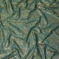 Green Bouquet Silk Chiffon Garbasaar 2 Meter Piece