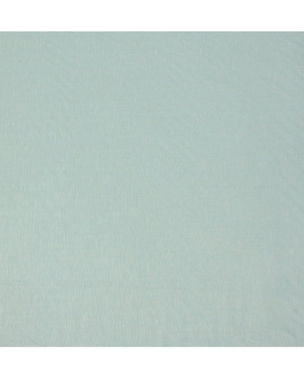 قماش كتان مخلوط بلون أخضر نعناعي، تصميم سادة، عرض 140 سم، الهند - D25542