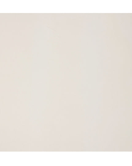 Ivory Blended Linen Fabric Plain Solid Design, 140 Cms Width, India-D25538