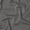 قماش كتان رمادي فحمي مخلوط بتصميم سادة، عرض 140 سم، الهند - D25539