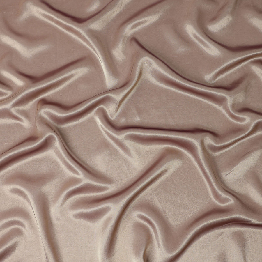 Dusty Mauve French Silk Lame Fabric 110cm