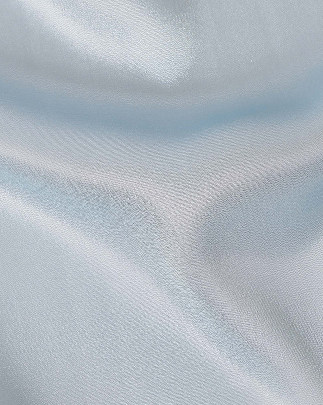 Powder Sky Blue Silk Lame Fabric 110cm | Regal Fabrics