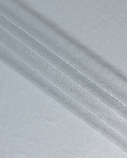 Powder Sky Blue Silk Lame Fabric 110cm | Regal Fabrics