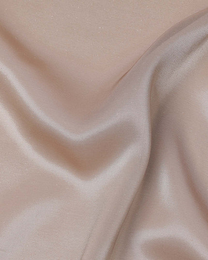 Blush Pink Premium French Silk Lame Fabric, 110 Cms, France-D25122