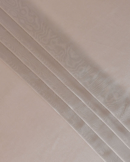 Blush Pink Premium French Silk Lame Fabric, 110 Cms, France-D25122