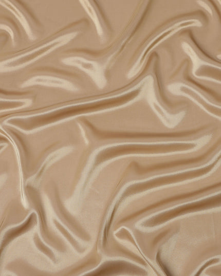 Champagne Gold Premium French Silk Lame Fabric, 110 Cms, France-D25121