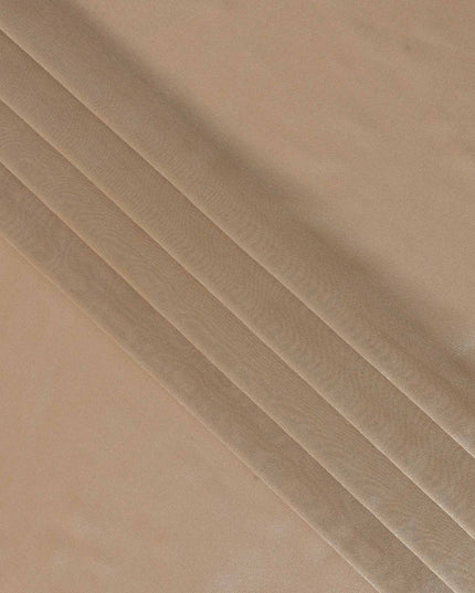 Champagne Gold Premium French Silk Lame Fabric, 110 Cms, France-D25121