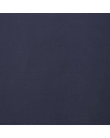 Navy Blue Plain Swiss Cotton Shirting Fabric, 150 Cms, Switzerland-D24933