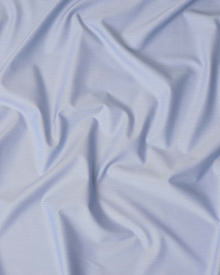 Sky Blue Swiss Cotton Shirting Fabric 150cm