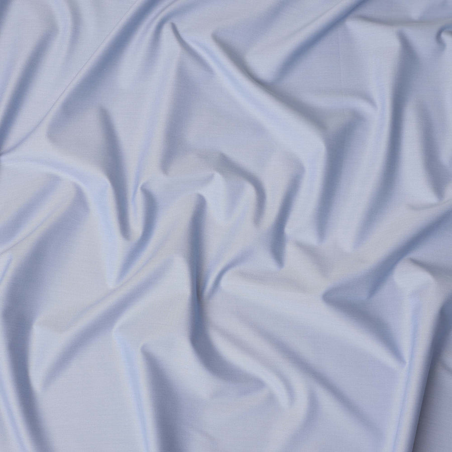 Sky Blue Swiss Cotton Shirting Fabric 150cm