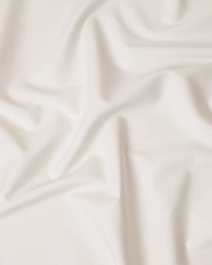 Creamy White Swiss Cotton Shirting Fabric 150cm
