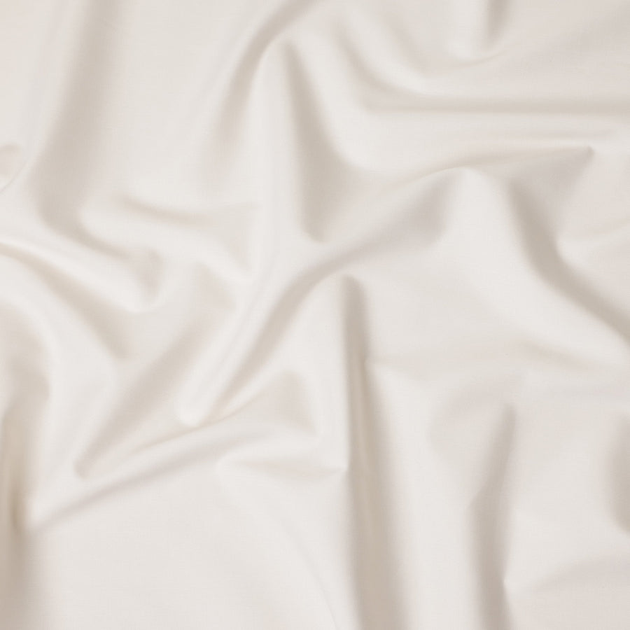 Creamy White Swiss Cotton Shirting Fabric 150cm