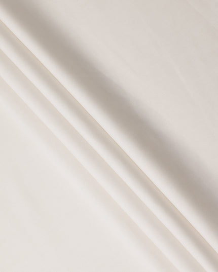 Creamy White Swiss Cotton Shirting Fabric 150cm