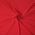 Cherry Red Stretchable Crepe Fabric 150cm Indonesia