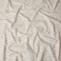 Beige Geometric Cotton Silk Embroidery Fabric 140cm