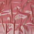 Pink Self Design Synthetic Brocade Fabric 110cm