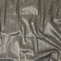 Brown Self Design Synthetic Brocade Fabric 110cm