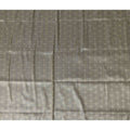 Brown Self Design Synthetic Brocade Fabric 110cm