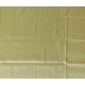 Gold Self Design Synthetic Brocade Fabric 110cm