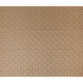 Chestnut Brown Leaf Brocade Fabric - Regal Fabrics