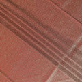 Copper Self Design Synthetic Brocade Fabric 110cm