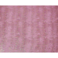 Pink Shimmer Textured Pure Silk Chiffon Fabric with Metallic Lurex, 110 Cms Width, South Korea-D25259