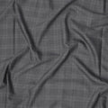 Grey Check Premium English All Wool Scabal Suiting Fabric, Width 150 Cms, 3.75 Mtrs, United Kingdom-D25454