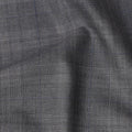 Grey Check Premium English All Wool Scabal Suiting Fabric, Width 150 Cms, 3.75 Mtrs, United Kingdom-D25454
