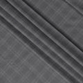 Grey Check Premium English All Wool Scabal Suiting Fabric, Width 150 Cms, 3.75 Mtrs, United Kingdom-D25454