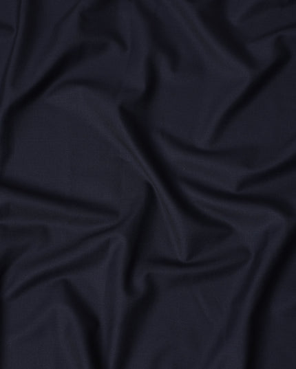 Scabal Super 130 Blue Suiting Fabric 150cm