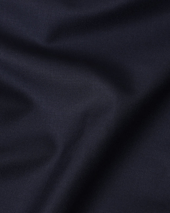 Scabal Super 130 Blue Suiting Fabric 150cm