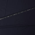 Navy Blue Super 130's Wool Suiting Fabric, 150 cm Width, 3.5 Mtrs Piece, Scabal Premium Cloth, Made In United Kingdom-D29195 Regal Fabrics