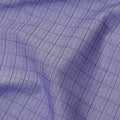 Lavender Checked Pattern Cotton Shirting Fabric, 150 Cms, Japan-D24947