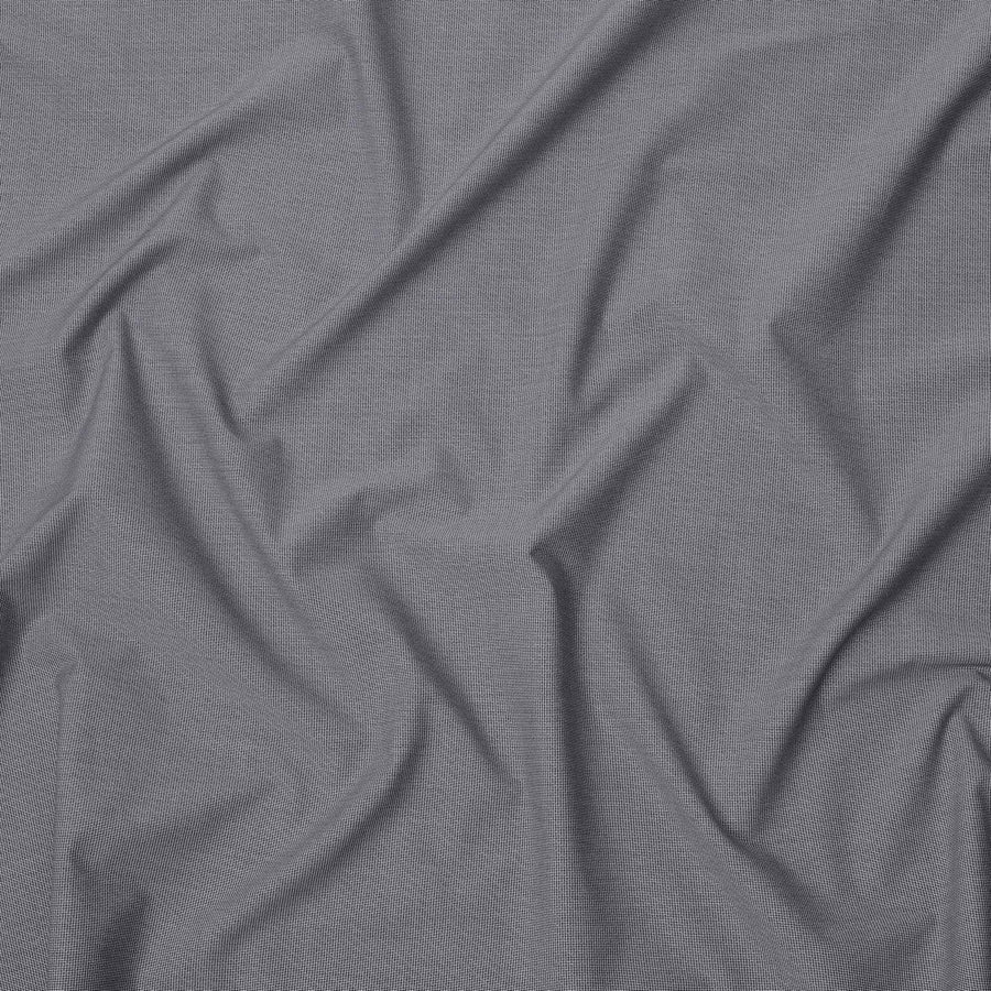 Black and White Micro Check Cotton Shirting Fabric, 150 Cms, Japan-D24946