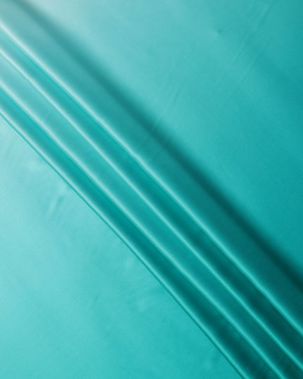Turquoise Ombre Silk Satin Fabric 110 Cms Width South Korea-D25001