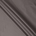 Brown Hexagon Self Design Blended Cotton Shirting Fabric, 140 Cms, India-D25365