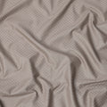Beige Hexagon Self Design Blended Cotton Shirting Fabric, 140 Cms, India-D25364