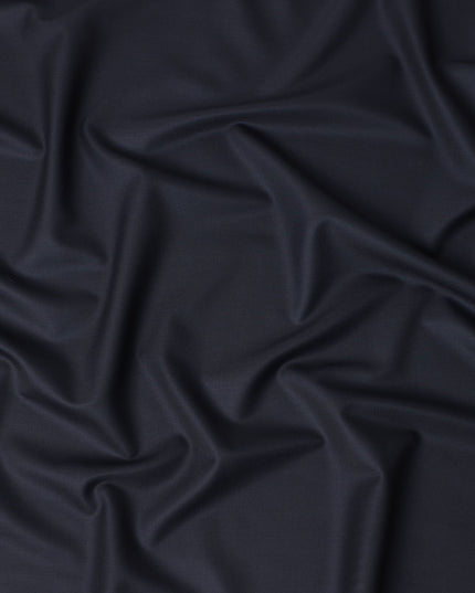 Blue English Wool Suiting 150cm | British