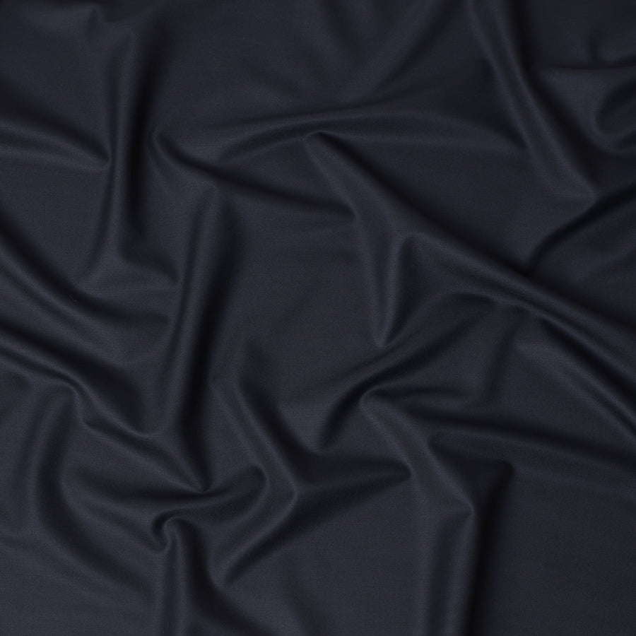 Blue English Wool Suiting 150cm | British